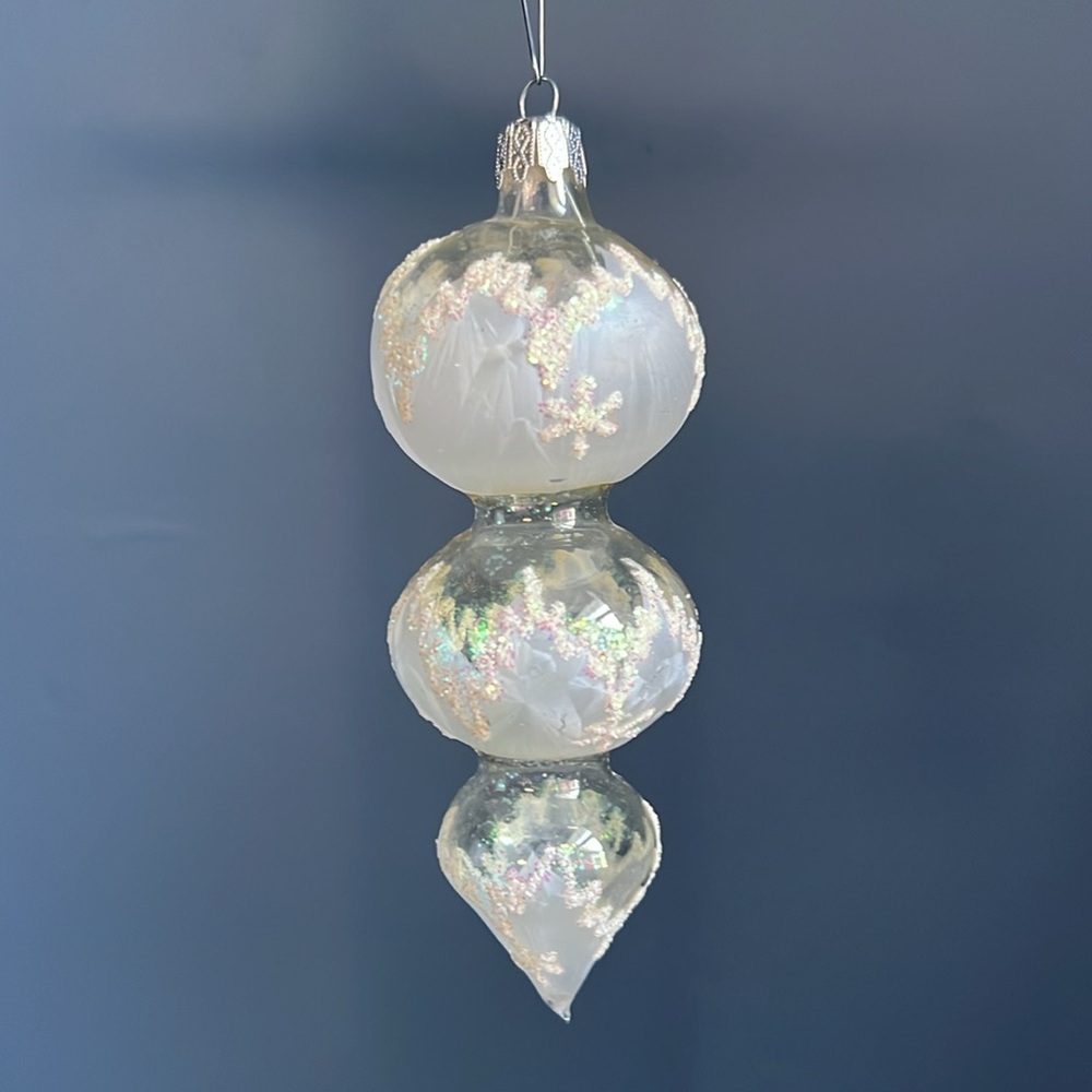 Vintage Glass Ornament